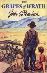 The cover of The Grapes of Wrath by John Steinbeck