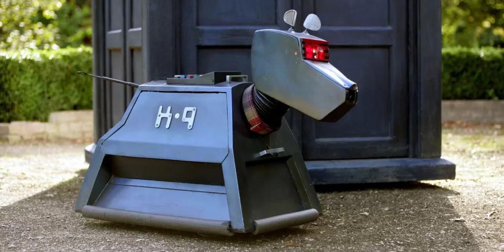 Doctor Who's robot companion, K-9.